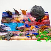 WOOPIE Set of Dinosaurs Figures 34 pcs.