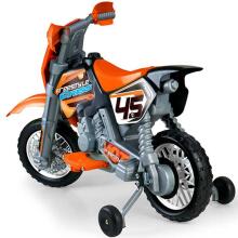 FEBER Orange 6V Battery Cross Motorcycle for Children