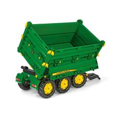 Rolly Toys rollyMulti Trailer - Rolly Multi John Deere 3-axle dump trailer