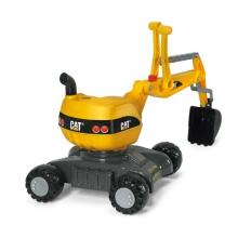 Rolly Toys RollyDigger CAT - Rotating Excavator Ride-on Yellow