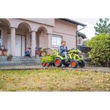 FALK CLAAS Pedal Tractor with Trailer, Bucket and Dozer from 3 Years