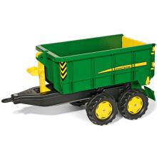 Rolly Toys large John Deere Twin Axle Tipper Trailer