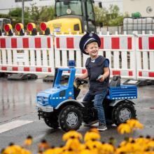Rolly Toys RolliUnimog Mercedes-Benz Police - Truck Pedal Car