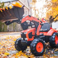 FALK Kubota Orange Tractor with Trailer from 3 Years