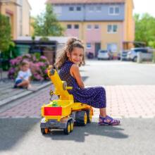 BIG Ride-on Trailer Power Worker Maxi Moving Platform