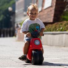 FALK Ride-on Scooter Strada Scooter Red Silent Tires from 1 Year