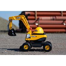 FALK Excavator JCB DIGGER Rotating Yellow Moving Bucket From 3 Years Old.