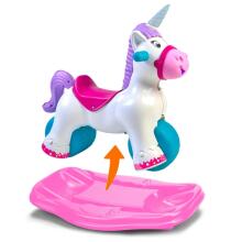 FEBER Interactive Rocking Unicorn 2in1 – Running Ride-On