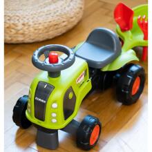 FALK Claas 470 Arion Ride-on Green with Trailer + Sand Kit