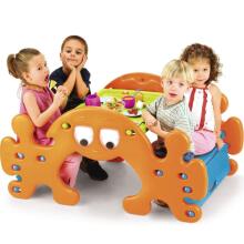 FEBER 2in1 Large Picnic Table - Ghost Rocker Swing