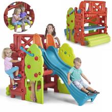 FEBER Playground with Slide and Table Wood House