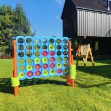 FEBER 4 in Line Puzzle Game for Home Garden 4 Circles in a Row Mega 4 in Line