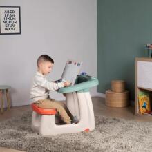 SMOBY Double-sided Desk Bench Board 2in1 + 80 accessories