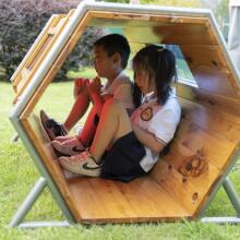 CLASSIC WORLD EDU Wooden Playground Base XXL Crawling Tunnel
