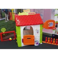 FEBER Activity House 6 in 1 Multifunctional Playhouse with Games Included