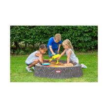Little Tikes Large Sandbox Tree Trunk Pool with Cover
