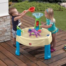 STEP2 Water Sand Play Table Water Mill + 10 Elements
