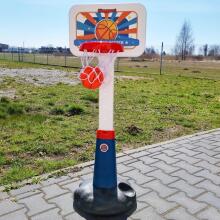 WOOPIE Set Basketball Adjustable 99 - 125 cm + Ball + Pump