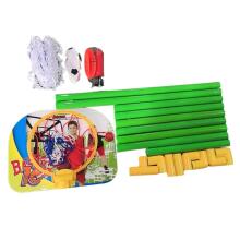 WOOPIE 2in1 Basketball Set Soccer Goal + Balls