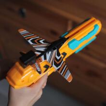 WOOPIE Gun Airplane Launcher Automatic + 4 Airplanes