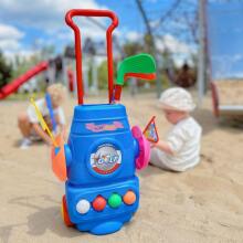 WOOPIE Golf Set + Accessories Stand on Wheels
