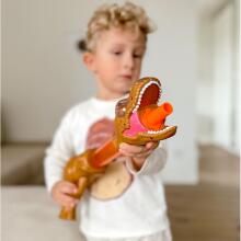 WOOPIE Ball Gun Foam Balls and Darts Automatic Launcher Dinosaur 22 pcs.