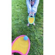 WOOPIE Arcade Game CATCH BALL 2 Paddles + 2 Balls
