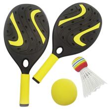 WOOPIE Rocket with Foam Ball and Shuttlecock - Beach and Garden Set