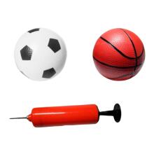WOOPIE 2in1 Basketball Set Soccer Goal + Balls and Pump