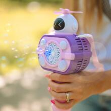 WOOPIE Astronaut Bubble Machine Pink