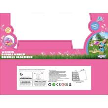 WOOPIE Hand Lawn Mower Bubble Machine Pink