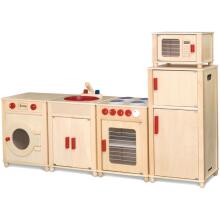 VIGA Wooden Huge Kitchen Set Natural FSC Certified