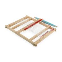 VIGA Wooden Loom Weaving Workshop Montessori Weaving Kit
