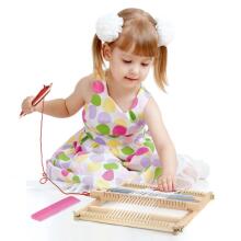 VIGA Wooden Loom Weaving Workshop Montessori Weaving Kit