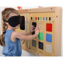 MASTERKIDZ Educational Board Recognition of Materials Textures Sense of Touch