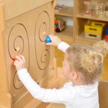 MASTERKIDZ Butterfly Shape Sliding Board Montessori