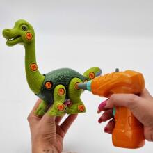 WOOPIE Screw-On Dinosaur Construction Set + Drill 31 pcs.