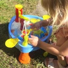 WOOPIE Water Table Game Fishing Light Sound + 24 Acc.