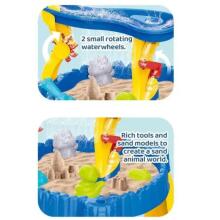 WOOPIE XL Water Table with Chair 2in1 Dolphin Sandbox 12 pcs.