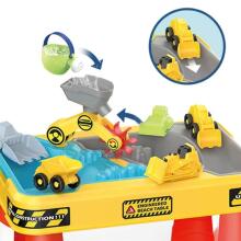 WOOPIE Water Table 2in1 Sandbox Construction Site + 4 Cars 12pcs.