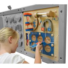 MASTERKIDZ Learning about Magnetic Attraction - Flex Montessori Wall Board