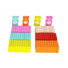 CLASSIC WORLD Koka domino lācīši bērniem 105 gab.