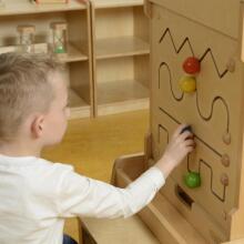 MASTERKIDZ Montessori Fine Motor Sliding Board