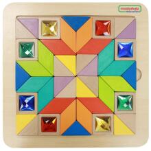 MASTERKIDZ Пазл Мозаика Изучаем Цвета и Формы Танграм Монтессори