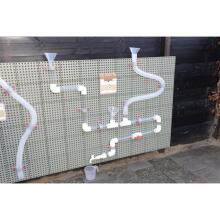 MASTERKIDZ STEM Board Pipe System 121 pieces