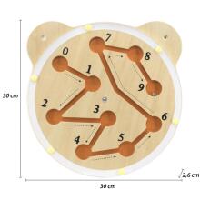 VIGA Wooden Board Labyrinth FSC Montessori Certificate