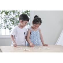 VIGA Educational Game Puzzle Learning Sort Senses 37 pcs. Montessori