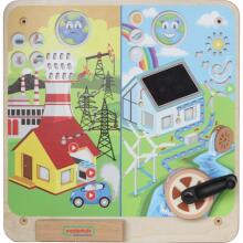 MASTERKIDZ Educational Board Renewable and Non-Renewable Energy Montessori