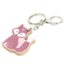VIGA PolarB Wooden Keychain Fox Keychain