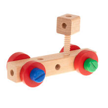 Ikonka Wooden Blocks Art.KX7457